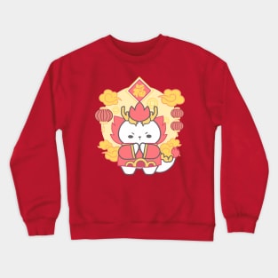 Dragon Chinese Zodiac, Dragon's Blessing for Prosperity! Crewneck Sweatshirt